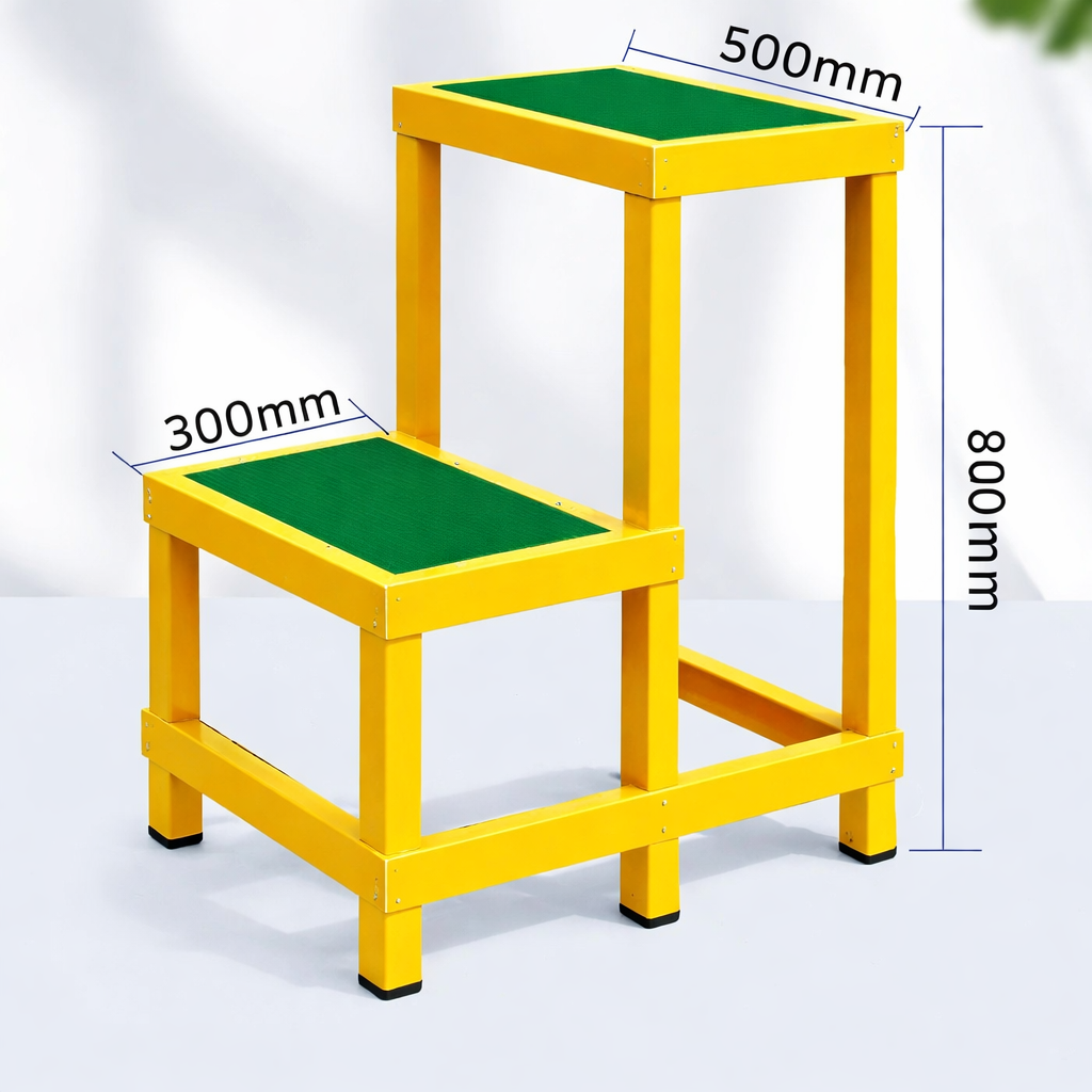 FRP Insulated 2-Step Platform Stool