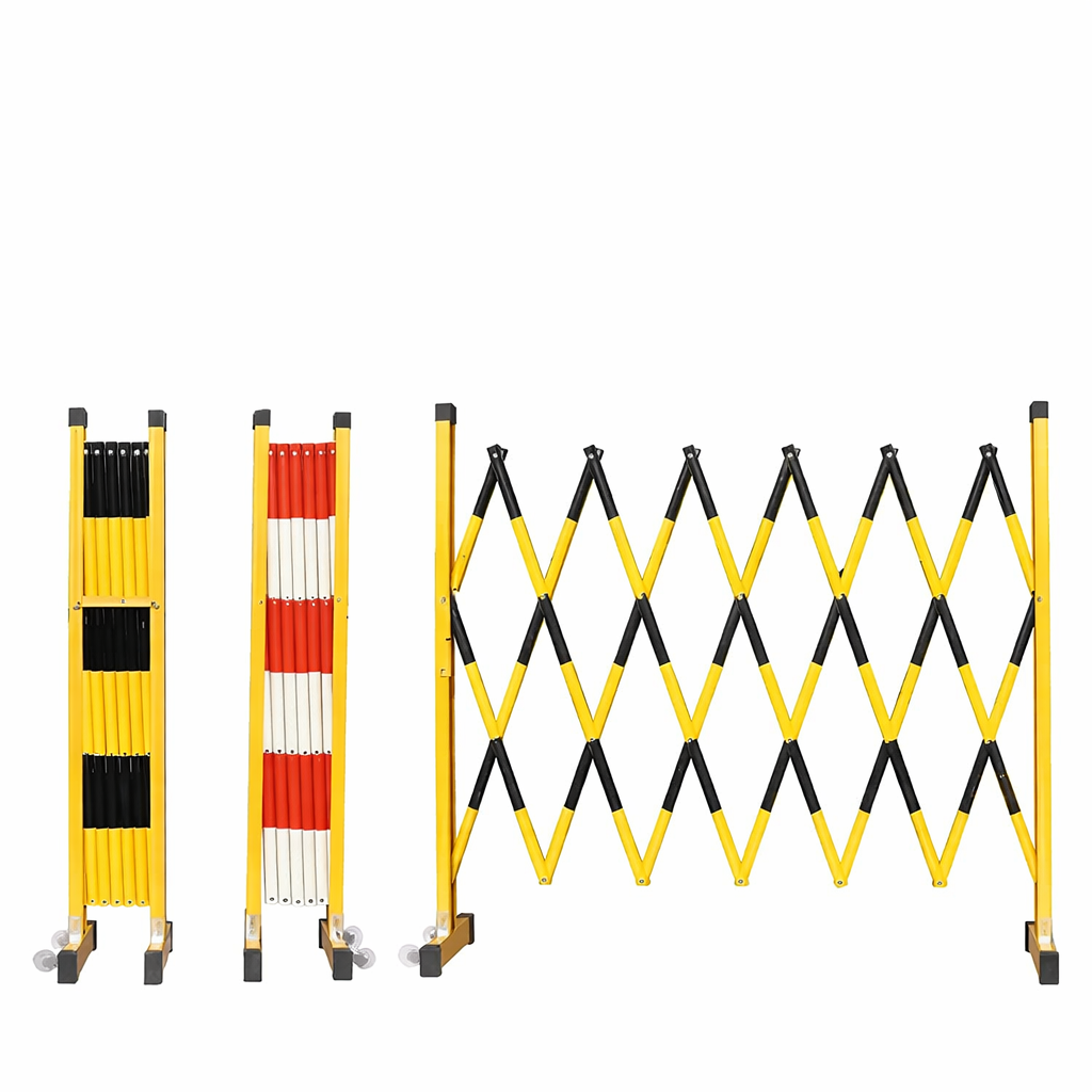 FRP Insulated Expandable Safety Barrier for Electrical Work, 1-8m Customizable